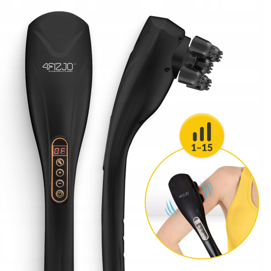 Купить массажная подушка 4FIZJO Long Stick 7 в 1 Black в Киеве - фото №1 Купить Массажная подушка 4FIZJO Long Stick 7 в 1 Black в Киеве - фото №1